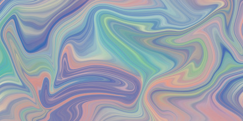 Abstract Color flow gradient background. Liquid marble art texture. Flow inks in water style