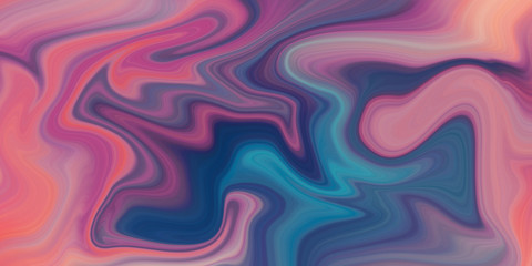 Abstract Color flow gradient background. Liquid marble art texture. Flow inks in water style