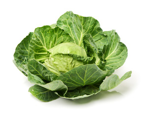 Obraz premium cabbage on a white background
