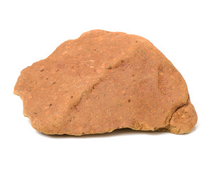 Rocks on white background