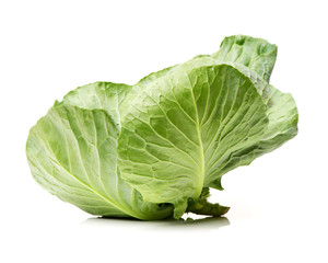 Fototapeta premium cabbage on a white background