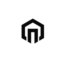 N hexagon logo