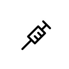 Vector illustration, syringe icon design