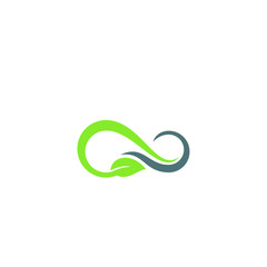 infinity leaf logo