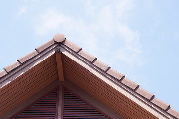 roof of an old house