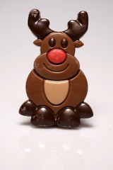 Schokolade Figur Rentier