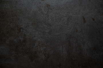 Obraz na płótnie Canvas black grunge concrete stone background texture with light gradient and copy space