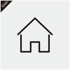 home icon vector illustration symbol
