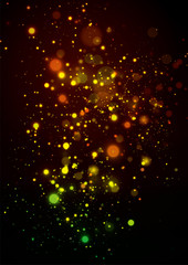 abstract background with stars