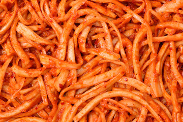 Korean Kimchi  background