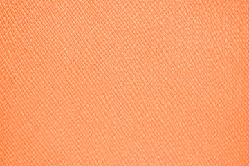 Fototapeta premium Orange Color Leather Texture Background