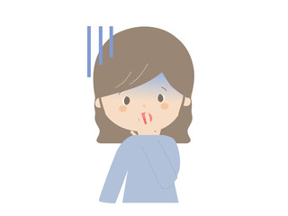 Surprised young woman