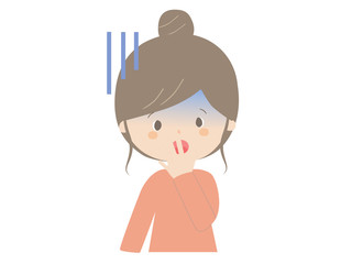 Surprised young woman