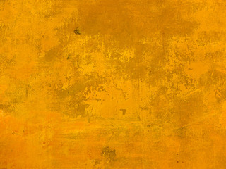 Abstract background painted in Golden yellow