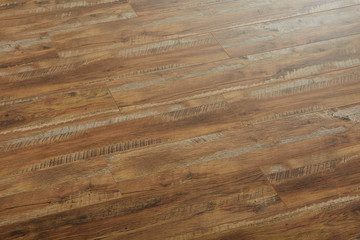 Wooden natural texture. New parquet blank. Wooden laminate floor boards background image. Home decor.