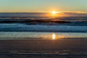 sunrise on the beach