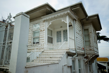Prince islands heybeli ada old wooden houses