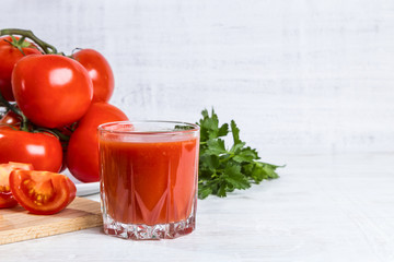 Image with tomato juice.