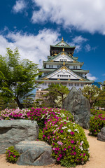 Fototapeta premium Osaka Castle in Osaka,Kansai,Japan