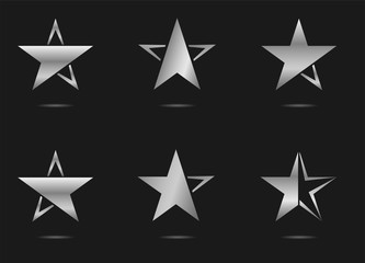 Star symbol icons