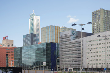 Fototapeta na wymiar Rotterdam cityscape