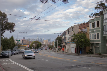 Fototapeta na wymiar San Francisco cityscape