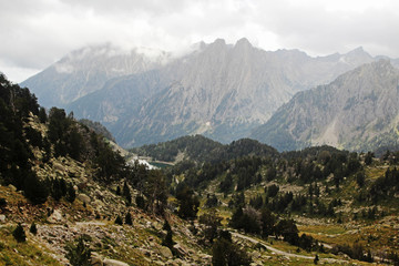 Fototapeta premium Lakes de San Mauricio National Park, Catalonia, Spain