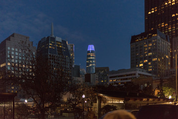 Naklejka premium San Francisco cityscape