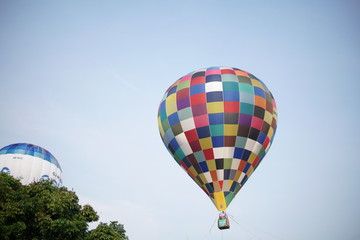 Hot Air Balloons at the 10th Putrajaya International Hot Air Balloon Fiesta.