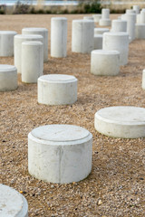 stepping stones in a park