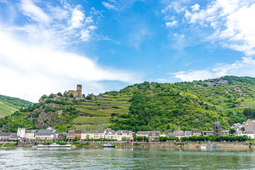 Fototapeta na wymiar Germany, Rhine Romantic Cruise, Burg Pfalzgrafenstein,