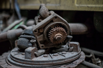 Material antiguo de mecánico