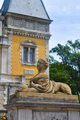 Sculpture near the palace