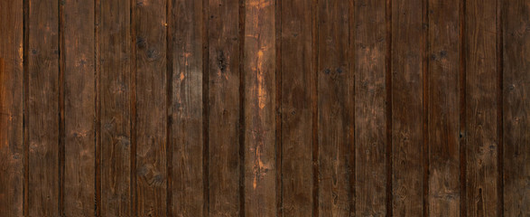 old brown rustic dark grunge wooden texture - wood background banner	