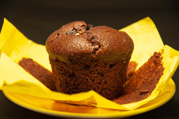 muffin, cake, bakery products