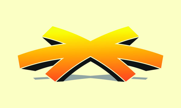 x arrow