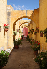 Alley in Arequipa, Peru
