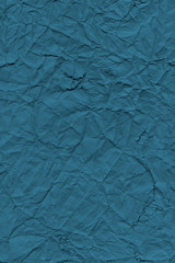 Abstract paper texture background in classic blue color. Vertical orientation
