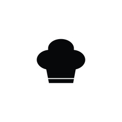 cook hat icon. food sign restaurant icon vector