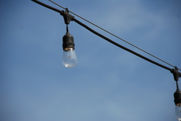 light bulb single string
