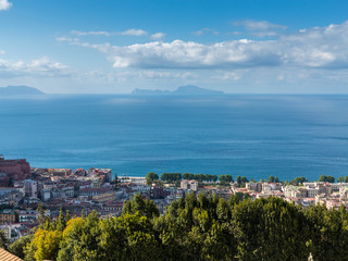 Fototapeta premium Panorama da Napoli
