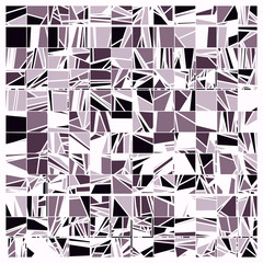 Abstract Random Color Poligones Generative Art background illustration