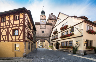 Obraz premium Rothenburg ob der Tauber, Germany
