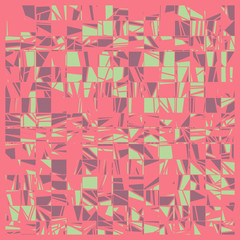 Abstract Random Color Poligones Generative Art background illustration