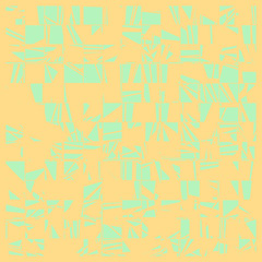 Abstract Random Color Poligones Generative Art background illustration