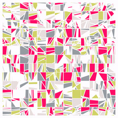 Abstract Random Color Poligones Generative Art background illustration
