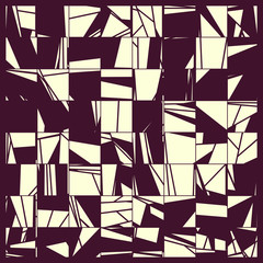 Abstract Random Color Poligones Generative Art background illustration