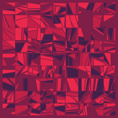 Abstract Random Color Poligones Generative Art background illustration