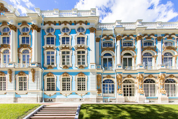 The Catherine Palace in Saint Petersburg, Russia