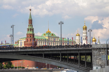 Obraz premium View of the Moscow Kremlin, Russia